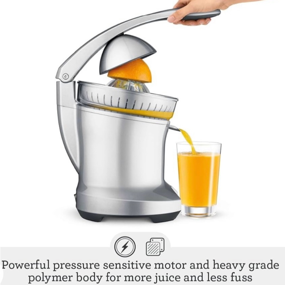 NIB/NWT Breville Citrus Juicer BCP600 Silver